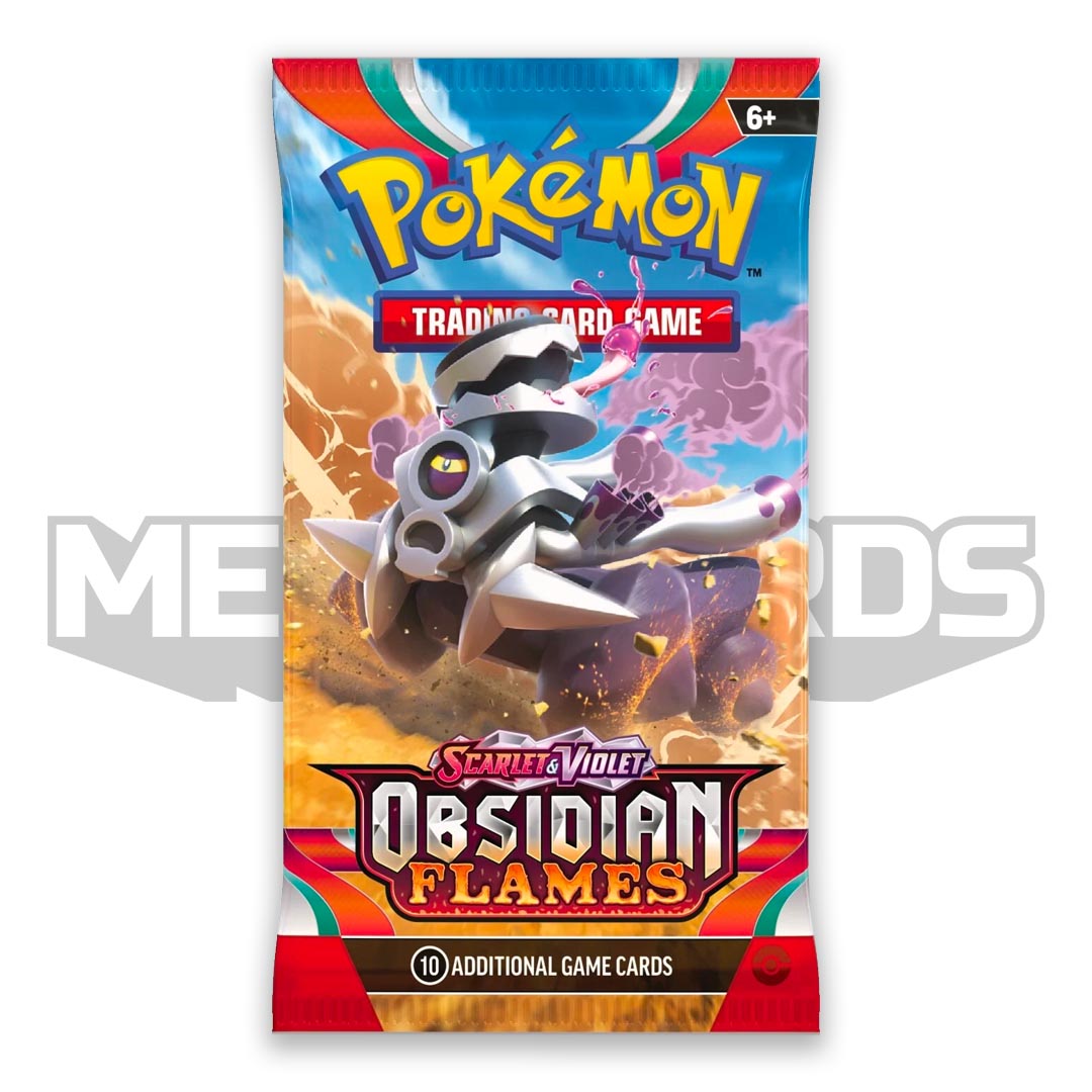 Pokémon TCG: Scarlet & Violet Obsidian Flames - Booster Pack (10 Cards)