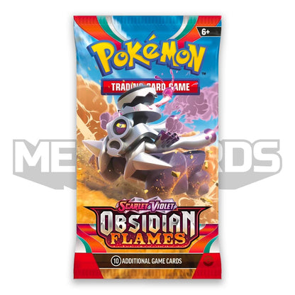 Pokémon TCG: Scarlet & Violet Obsidian Flames - Booster Pack (10 Cards)
