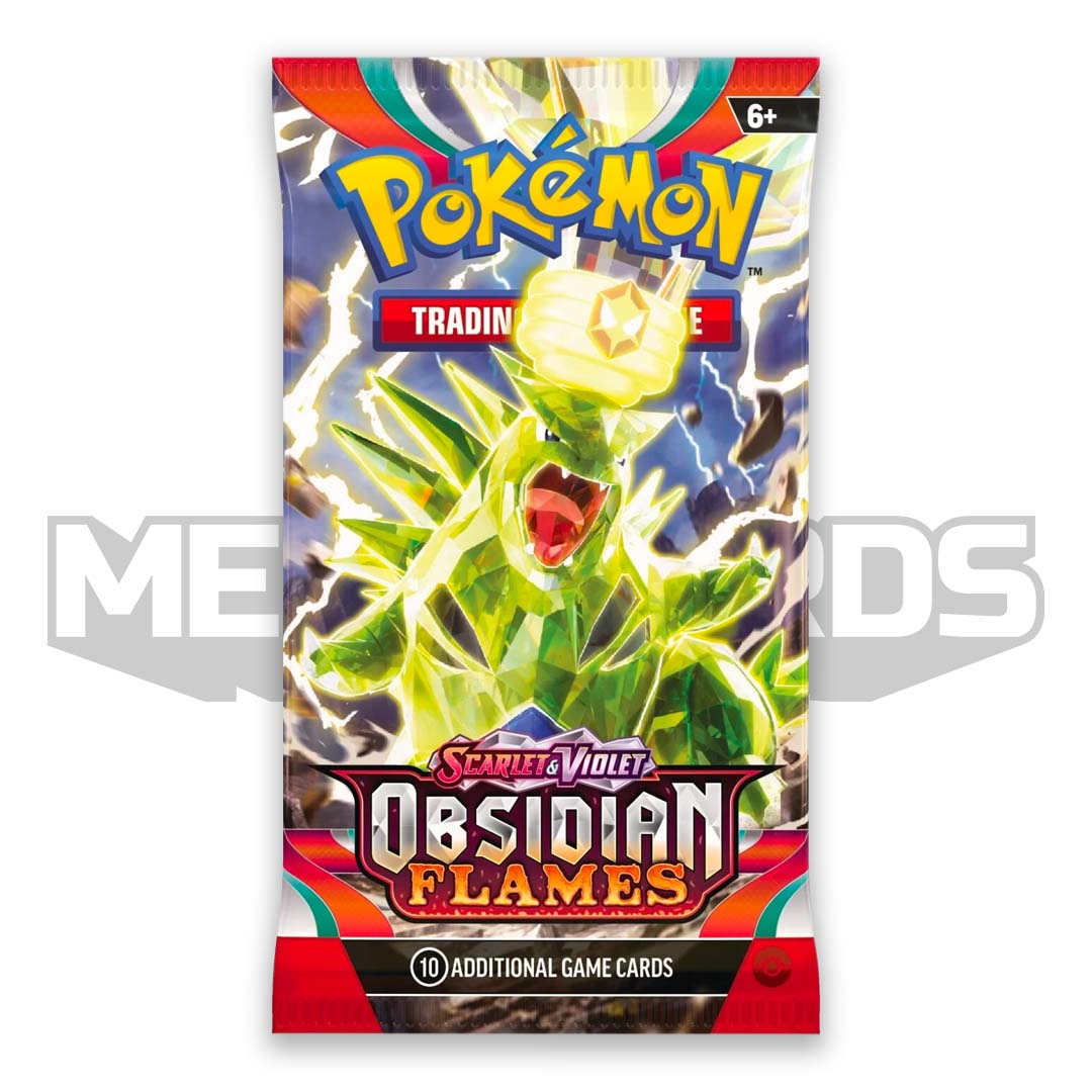 Pokémon TCG: Scarlet & Violet Obsidian Flames - Booster Pack (10 Cards)