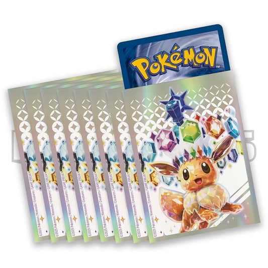 Prismatic Evolutions Eevee Deck Sleeves 65 Pack